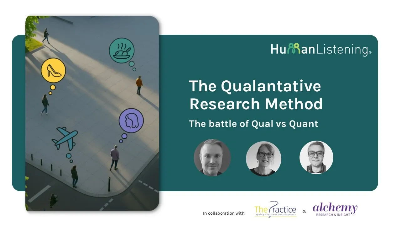 The battle of Qual vs Quant - Introducing Qualantative [webinar]