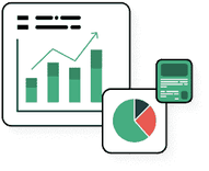 various graphs icons